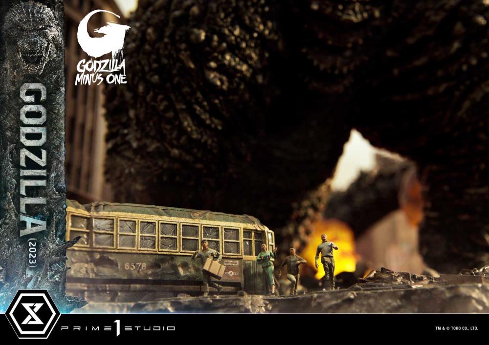 Godzilla Minus One Ultimate Diorama Masterline Godzilla (Bonus Ver.) Statue Gallery Image 50