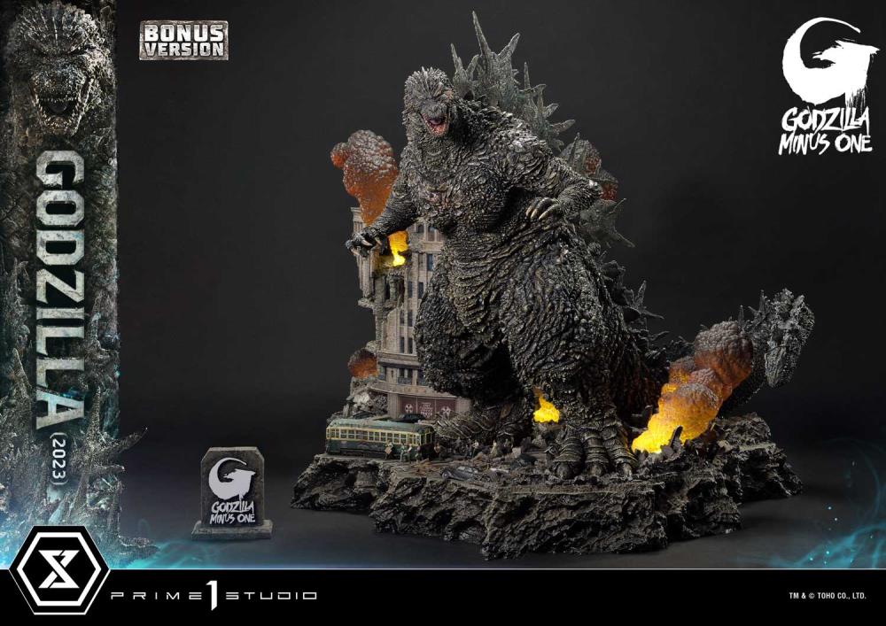 Godzilla Minus One Ultimate Diorama Masterline Godzilla (Bonus Ver.) Statue Gallery Image 4