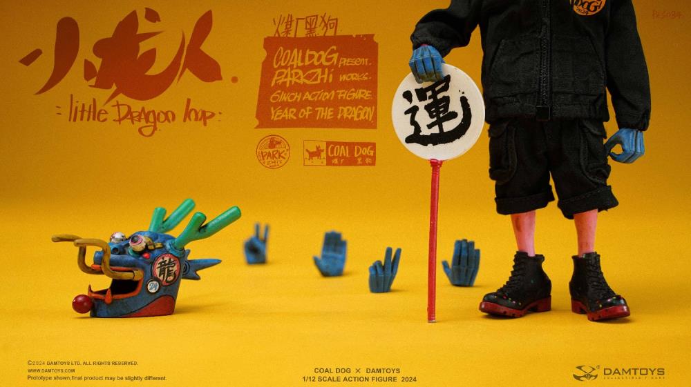 Little Dragon Imp Coal Dog Annual Special Edition 1/12 Scale Action Figure Gallery Image 10