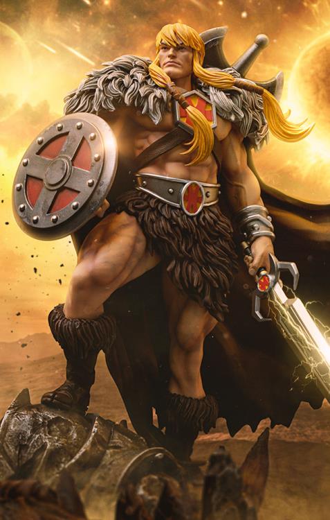 Masters of the Universe King Grayskull 1/10 Art Scale BBTS 25th Anniversary Exclusive Limited Edition Statue Gallery Image 5