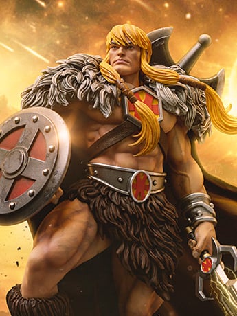 Masters of the Universe King Grayskull 1/10 Art Scale BBTS 25th Anniversary Exclusive Limited Edition Statue Gallery Image 2