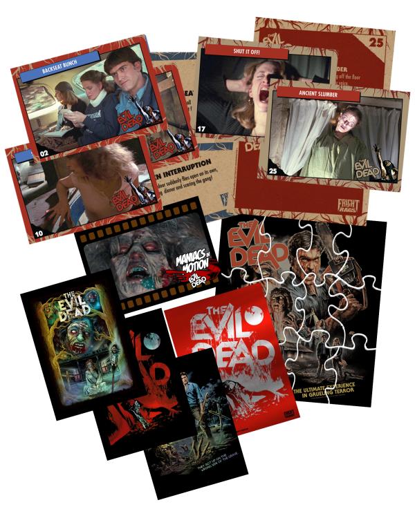 The Evil Dead Official Movie Photo Cards PX Previews Exclusive Trading Card Hobby Box (24 Packs) Gallery Image 4