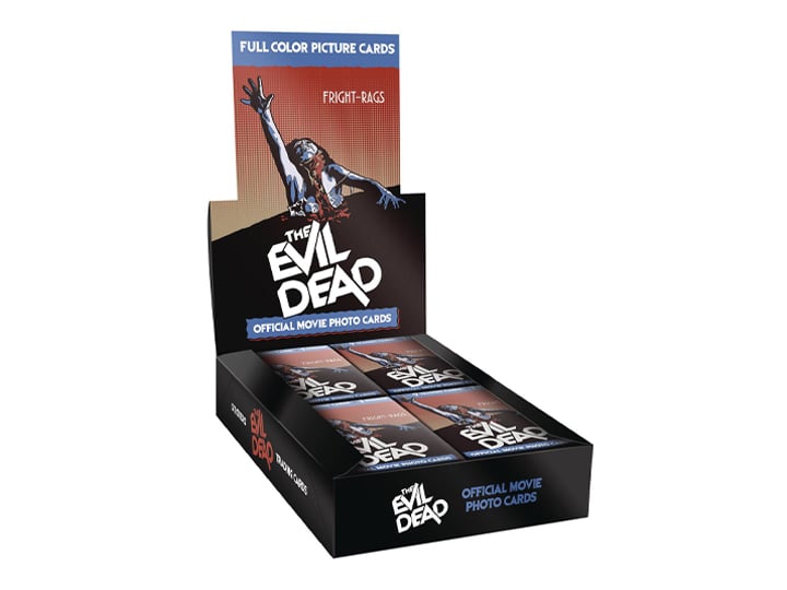 The Evil Dead Official Movie Photo Cards PX Previews Exclusive Trading Card Hobby Box (24 Packs) Gallery Image 1