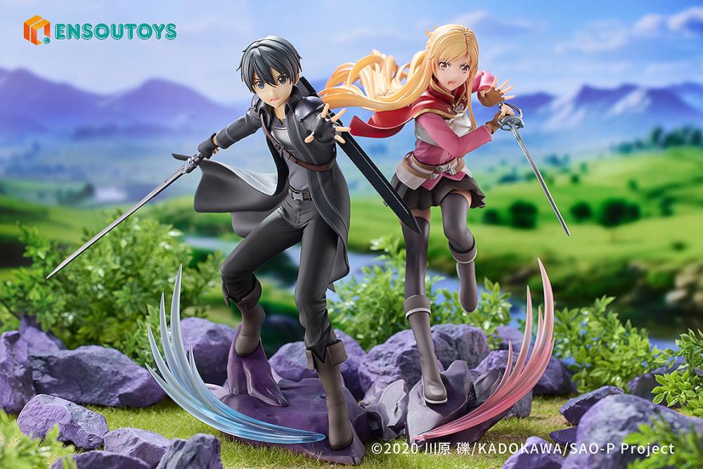 Sword Art Online Progressive: Scherzo of Deep Night Kirito & Asuna 1/7 Scale Figure Set Gallery Image 3