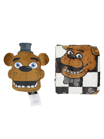 Five Nights at Freddy's Shaped Pillow & Throw Blanket Set Gallery Image 2