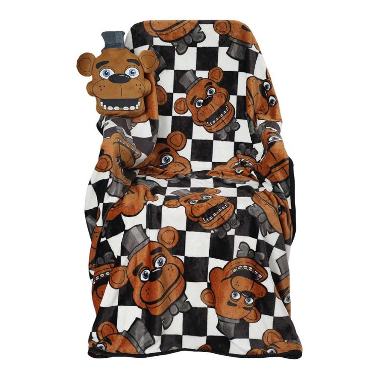 Five Nights at Freddy's Shaped Pillow & Throw Blanket Set Gallery Image 10