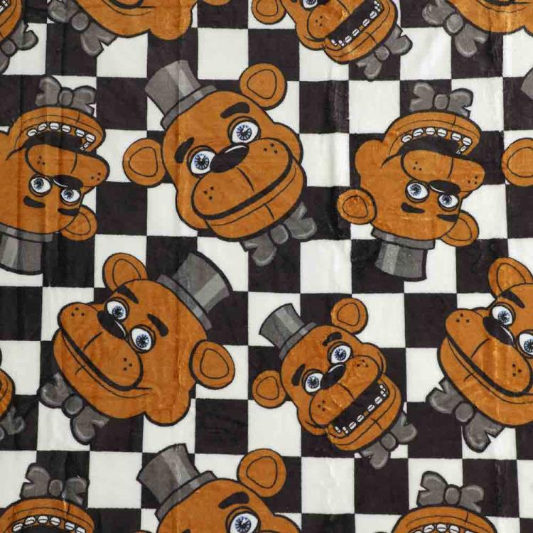 Five Nights at Freddy's Shaped Pillow & Throw Blanket Set Gallery Image 3