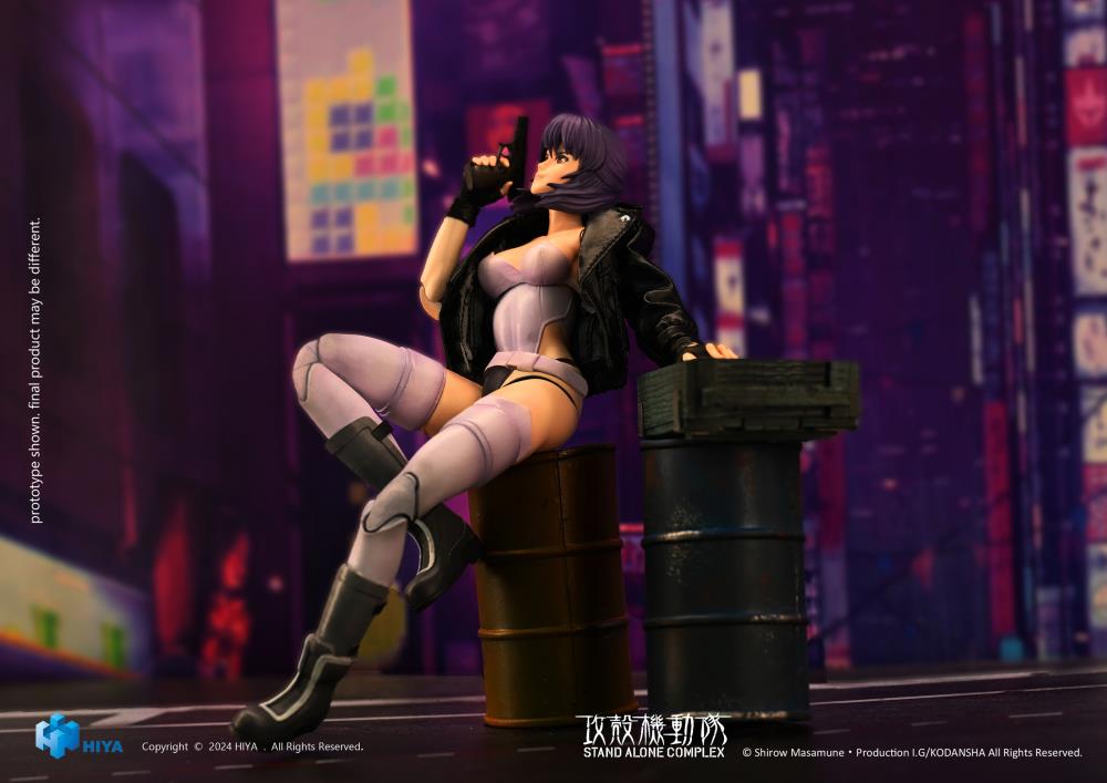 Ghost in the Shell: Stand Alone Complex Exquisite Super Series Motoko Kusanagi 1/12 Scale PX Previews Exclusive Action Figure Gallery Image 4