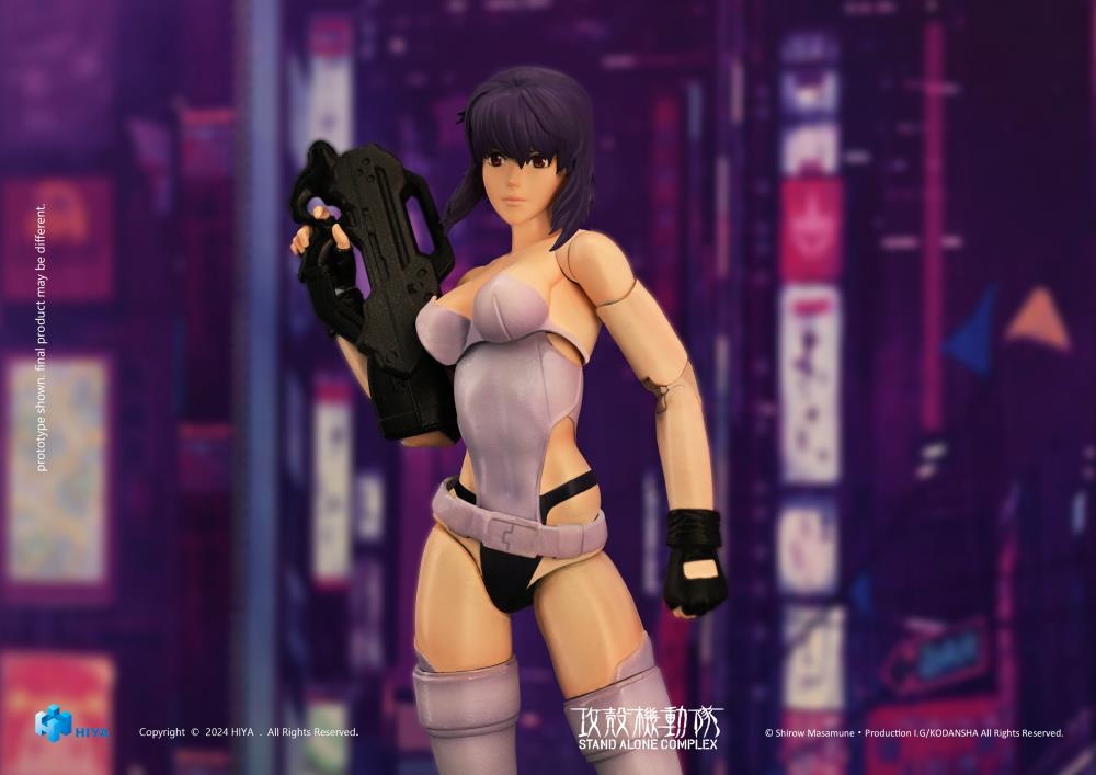 Ghost in the Shell: Stand Alone Complex Exquisite Super Series Motoko Kusanagi 1/12 Scale PX Previews Exclusive Action Figure Gallery Image 9