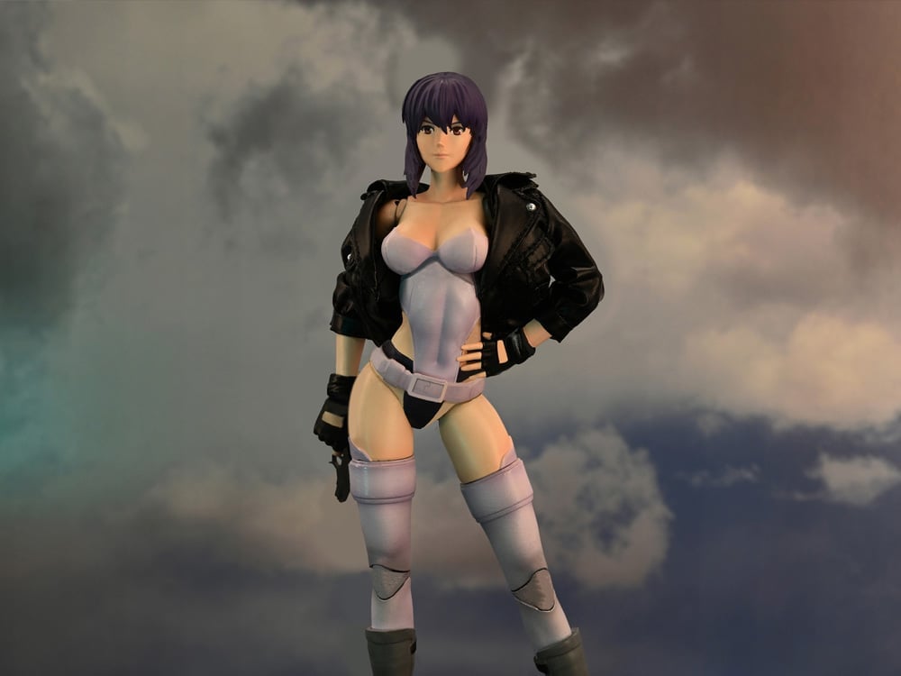 Ghost in the Shell: Stand Alone Complex Exquisite Super Series Motoko Kusanagi 1/12 Scale PX Previews Exclusive Action Figure Gallery Image 1