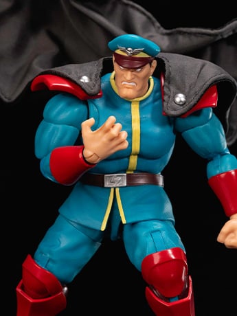 Ultra Street Fighter II: The Final Challengers M. Bison (Player 2 Ver.) 1/12 Scale BBTS 25th Anniversary Exclusive Action Figure Gallery Image 2
