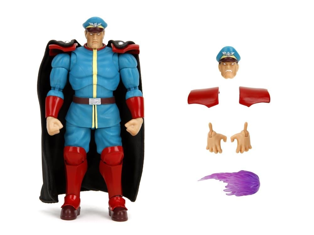 Ultra Street Fighter II: The Final Challengers M. Bison (Player 2 Ver.) 1/12 Scale BBTS 25th Anniversary Exclusive Action Figure Gallery Image 12