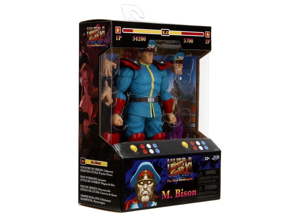 Ultra Street Fighter II: The Final Challengers M. Bison (Player 2 Ver.) 1/12 Scale BBTS 25th Anniversary Exclusive Action Figure Gallery Image 14