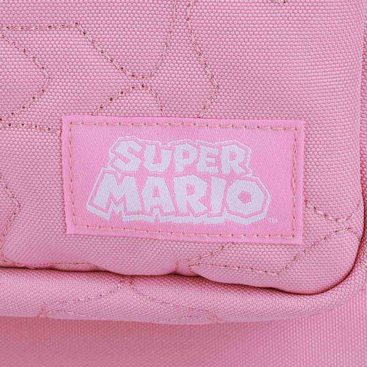 Super Mario Bros Princess Peach Quilted Backpack Gallery Image 7