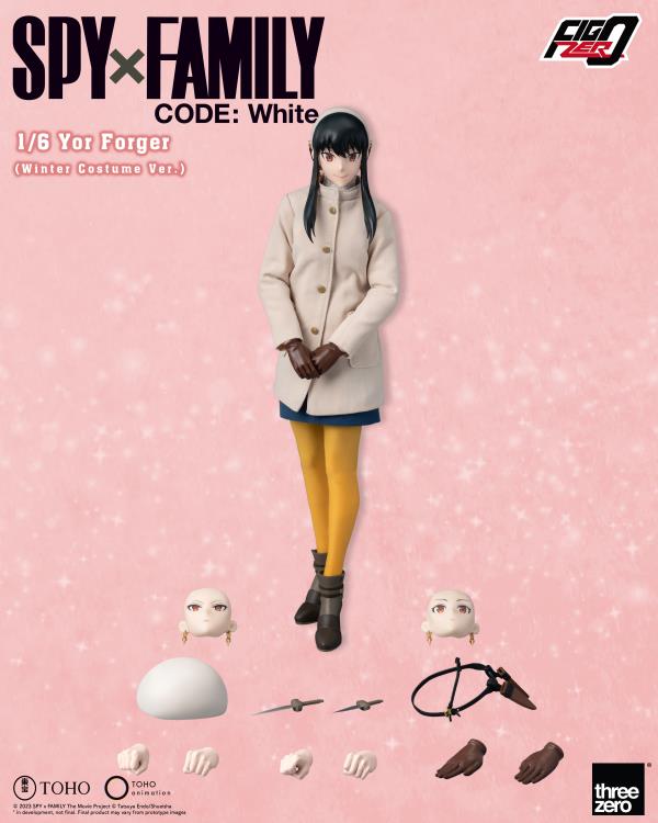 Spy x Family Code: White FigZero Yor Forger (Winter Costume Ver.) 1/6 Scale Figure Gallery Image 13