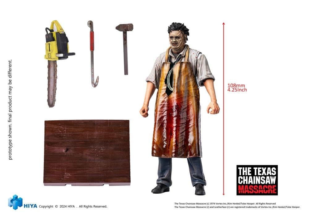 The Texas Chainsaw Massacre (1974) Exquisite Mini Series Leatherface (Killing Mask Ver.) 1/18 Scale PX Previews Exclusive Action Figure Gallery Image 13