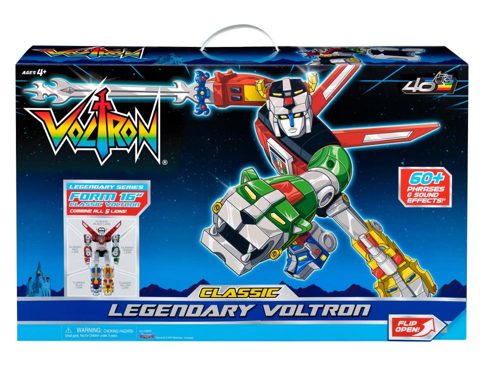 Voltron: Defender of the Universe 40th Anniversary Classic Legendary Voltron 16" Action Figure Gallery Image 9