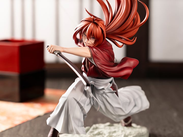 Rurouni Kenshin: Meiji Swordsman Romantic Story ArtFX J Kenshin Himura 1/8 Scale Figure Gallery Image 1