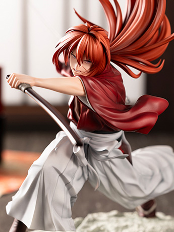 Rurouni Kenshin: Meiji Swordsman Romantic Story ArtFX J Kenshin Himura 1/8 Scale Figure Gallery Image 2