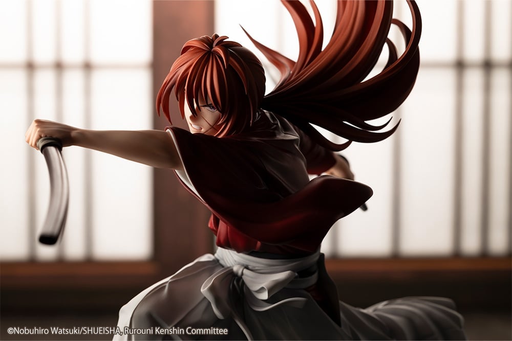 Rurouni Kenshin: Meiji Swordsman Romantic Story ArtFX J Kenshin Himura 1/8 Scale Figure Gallery Image 9