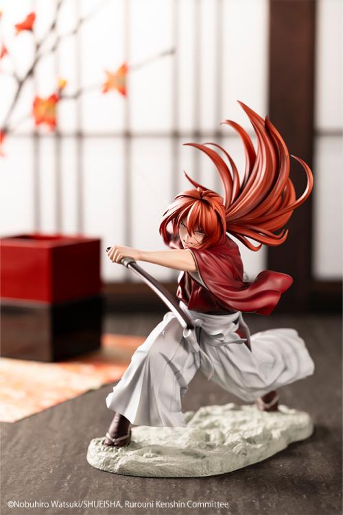 Rurouni Kenshin: Meiji Swordsman Romantic Story ArtFX J Kenshin Himura 1/8 Scale Figure Gallery Image 3