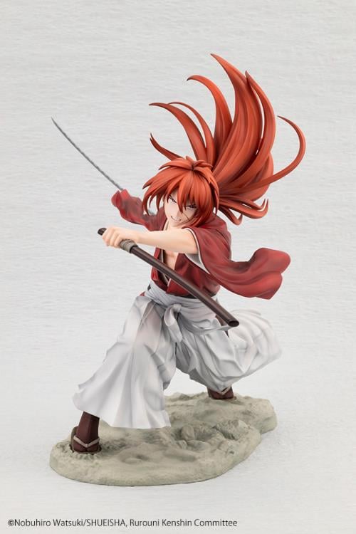 Rurouni Kenshin: Meiji Swordsman Romantic Story ArtFX J Kenshin Himura 1/8 Scale Figure Gallery Image 11