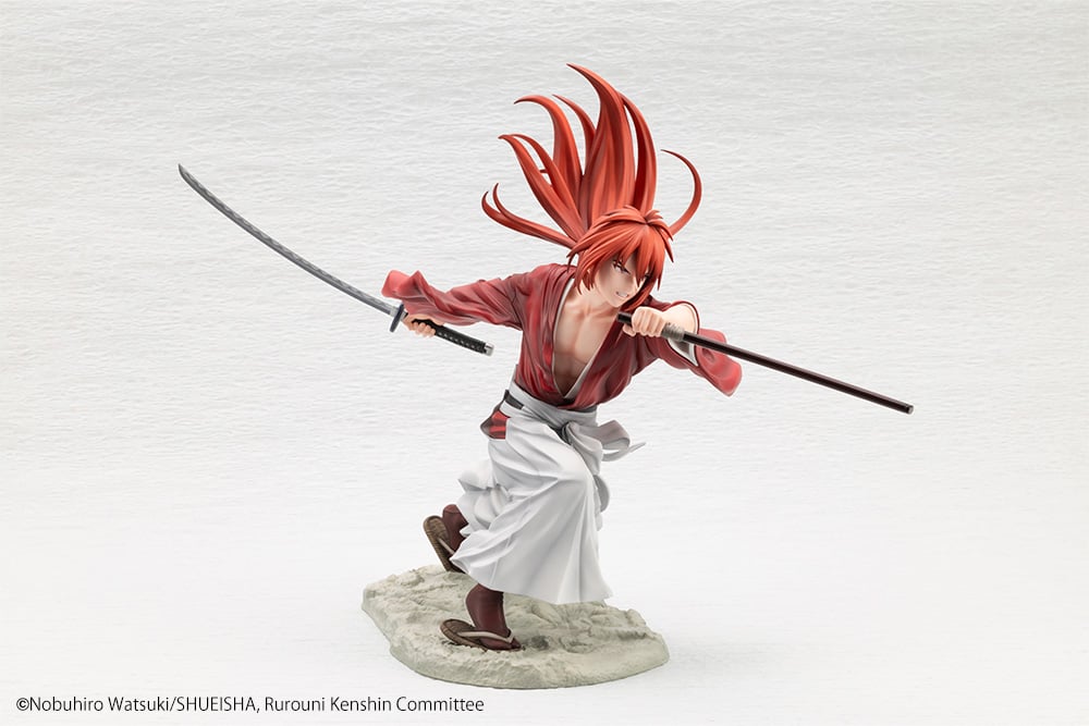 Rurouni Kenshin: Meiji Swordsman Romantic Story ArtFX J Kenshin Himura 1/8 Scale Figure Gallery Image 14