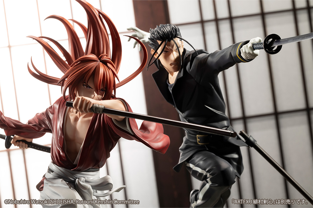 Rurouni Kenshin: Meiji Swordsman Romantic Story ArtFX J Hajime Saito 1/8 Scale Figure Gallery Image 10