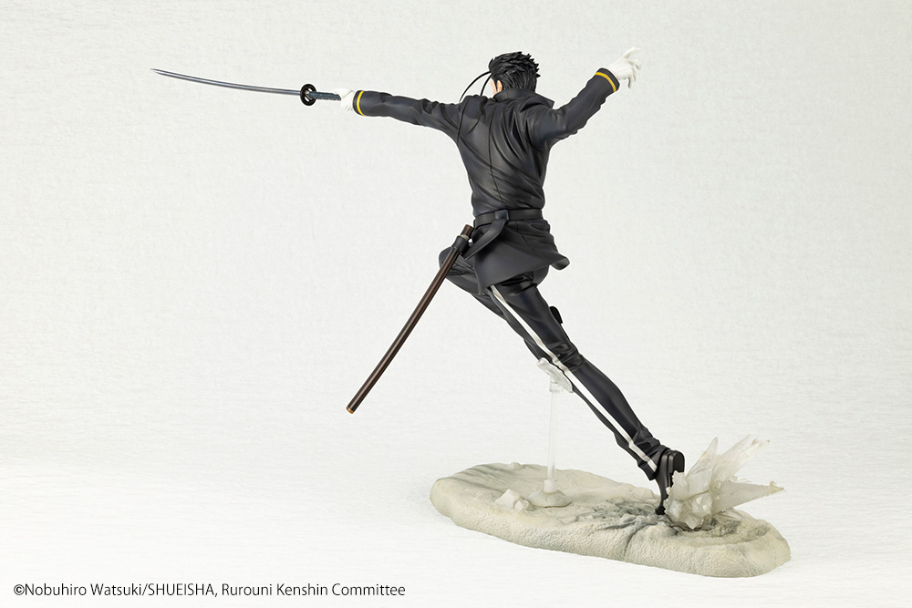 Rurouni Kenshin: Meiji Swordsman Romantic Story ArtFX J Hajime Saito 1/8 Scale Figure Gallery Image 15