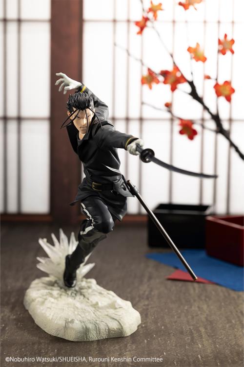 Rurouni Kenshin: Meiji Swordsman Romantic Story ArtFX J Hajime Saito 1/8 Scale Figure Gallery Image 3