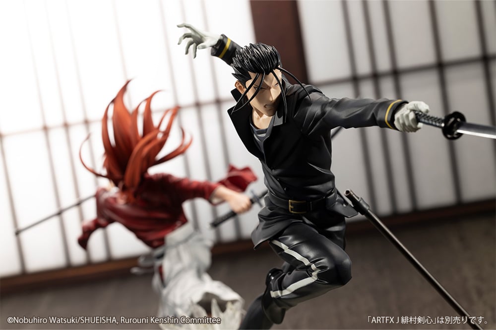 Rurouni Kenshin: Meiji Swordsman Romantic Story ArtFX J Hajime Saito 1/8 Scale Figure Gallery Image 9