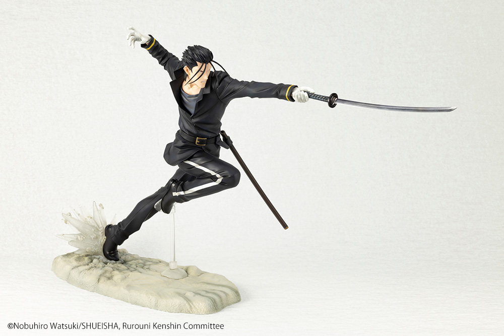 Rurouni Kenshin: Meiji Swordsman Romantic Story ArtFX J Hajime Saito 1/8 Scale Figure Gallery Image 17