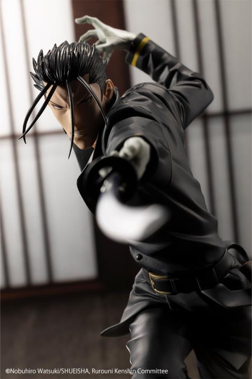 Rurouni Kenshin: Meiji Swordsman Romantic Story ArtFX J Hajime Saito 1/8 Scale Figure Gallery Image 5