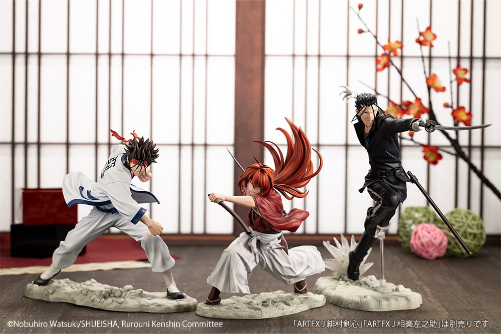 Rurouni Kenshin: Meiji Swordsman Romantic Story ArtFX J Hajime Saito 1/8 Scale Figure Gallery Image 8