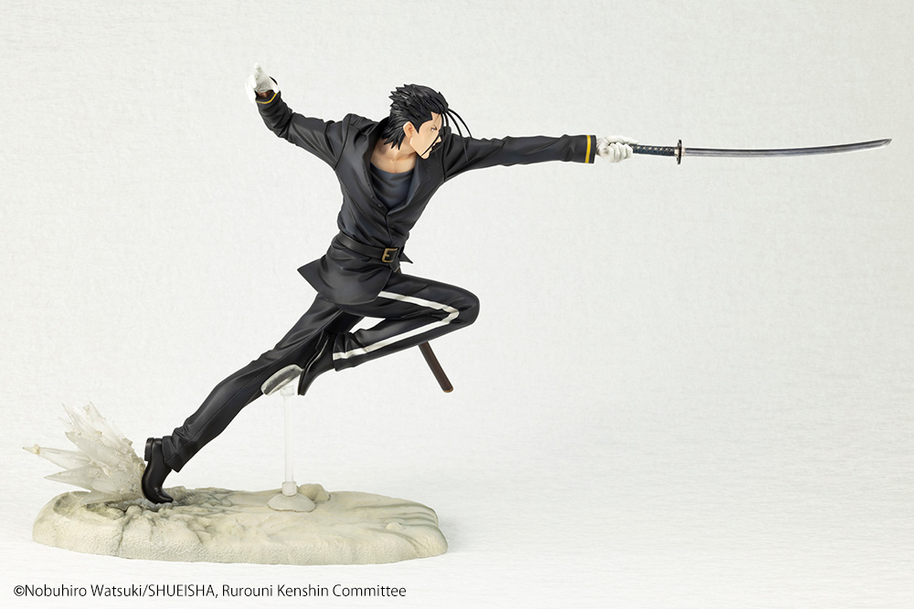 Rurouni Kenshin: Meiji Swordsman Romantic Story ArtFX J Hajime Saito 1/8 Scale Figure Gallery Image 16