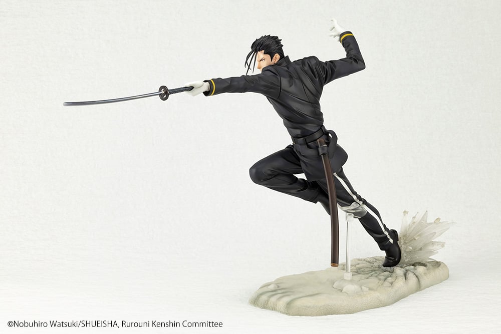 Rurouni Kenshin: Meiji Swordsman Romantic Story ArtFX J Hajime Saito 1/8 Scale Figure Gallery Image 14