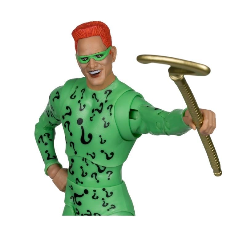 Batman Forever DC Multiverse The Riddler Action Figure (Collect to Build: Nightmare Bat) Gallery Image 11