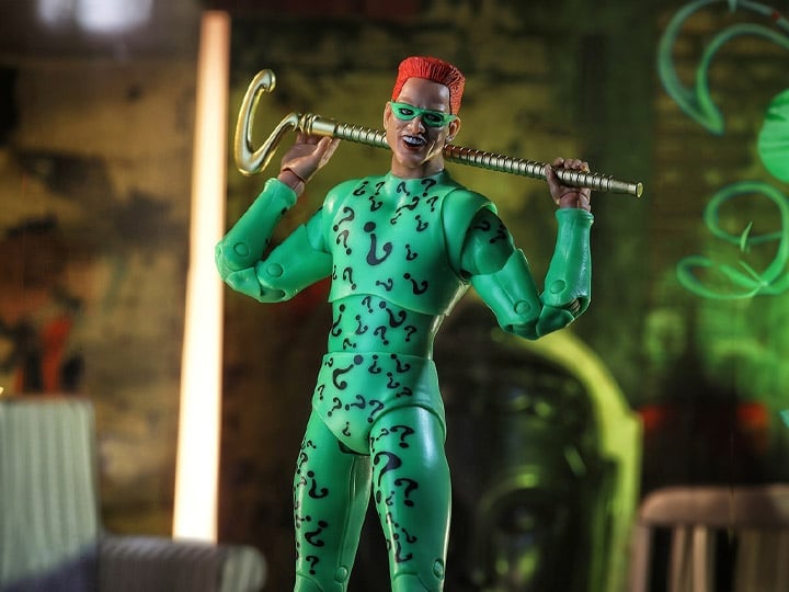 Batman Forever DC Multiverse The Riddler Action Figure (Collect to Build: Nightmare Bat) Gallery Image 1