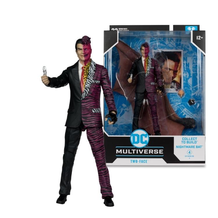 Batman Forever DC Multiverse Two-Face Action Figure (Collect to Build: Nightmare Bat) Gallery Image 14