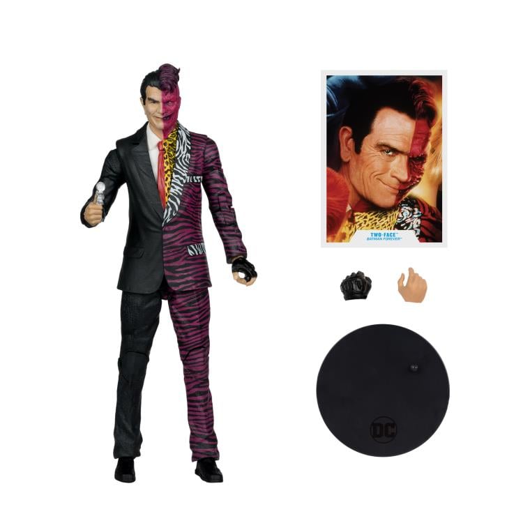 Batman Forever DC Multiverse Two-Face Action Figure (Collect to Build: Nightmare Bat) Gallery Image 13