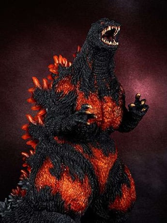 Godzilla vs. Destroyah Mega Sofvi Godzilla Figure Gallery Image 2