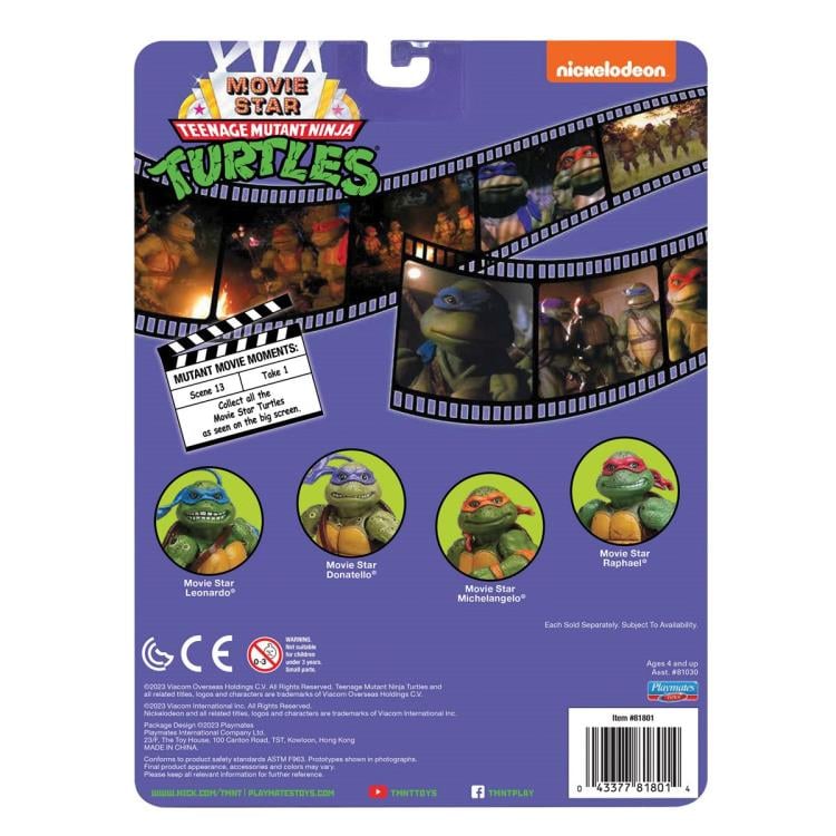 Teenage Mutant Ninja Turtles Movie Star Action Figure 4-Pack Gallery Image 7