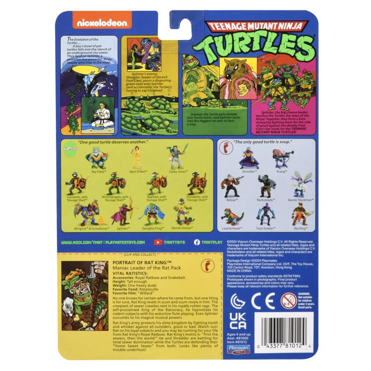 Teenage Mutant Ninja Turtles Original Classic Mutants Wave 3 Action Figure 4-Pack Gallery Image 8