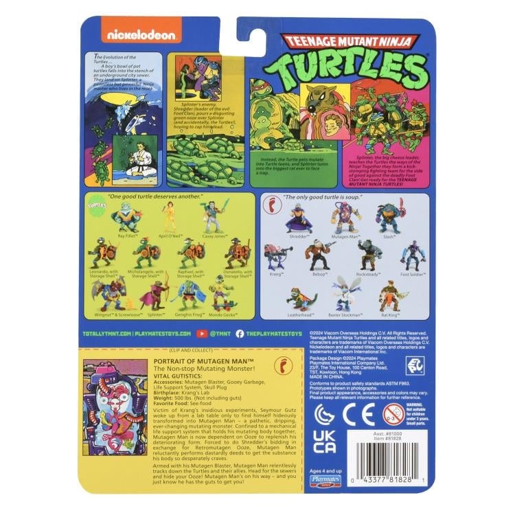 Teenage Mutant Ninja Turtles Original Classic Mutants Wave 3 Action Figure 4-Pack Gallery Image 14