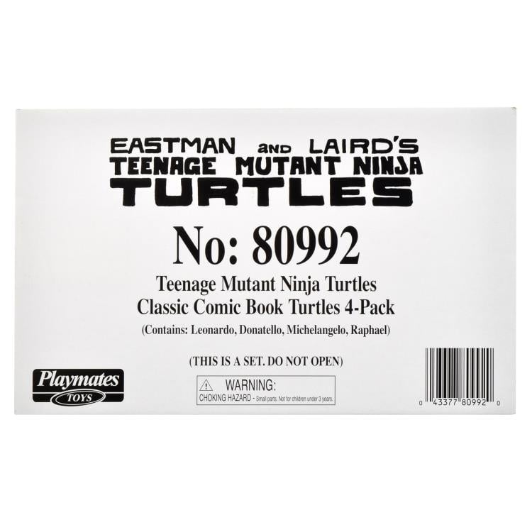 Teenage Mutant Ninja Turtles Comic Book Series Figure 4-Pack Gallery Image 9