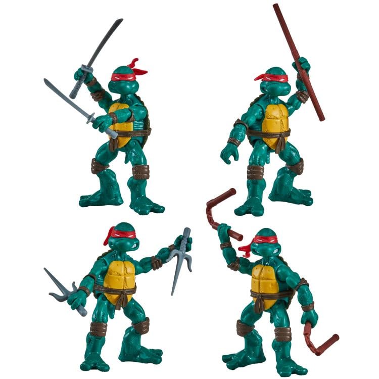 Teenage Mutant Ninja Turtles Comic Book Series Figure 4-Pack
