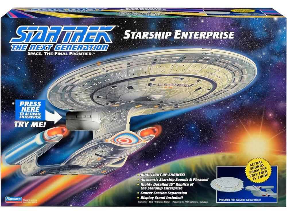 Star Trek: The Next Generation Starship Enterprise-D with Lights and Sounds Gallery Image 6