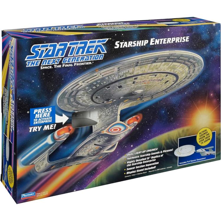 Star Trek: The Next Generation Starship Enterprise-D with Lights and Sounds Gallery Image 7