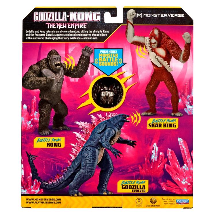 Godzilla x Kong: The New Empire Battle Roar Kong Deluxe Figure Gallery Image 9