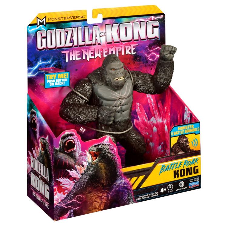 Godzilla x Kong: The New Empire Battle Roar Kong Deluxe Figure Gallery Image 8